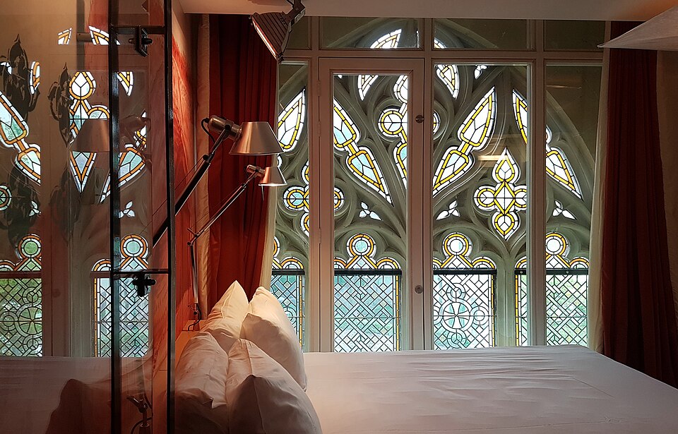 Quarto real de hotel boutique