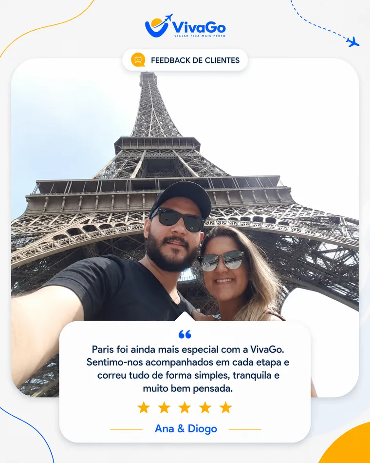 Ana & Diogo — viagem a Paris